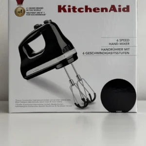 Černý ruční šlehač KitchenAid 5KHM5110EOB